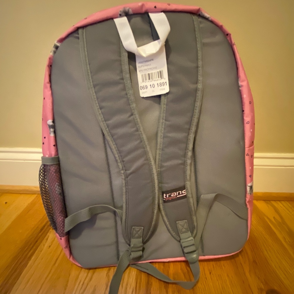 JanSport 17" SuperMax Backpack - Fierce Frenchies - Picture 2 of 4